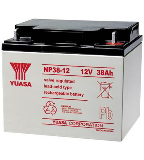 YUASA VRLA Battery 12V 38AH / NP38-12
